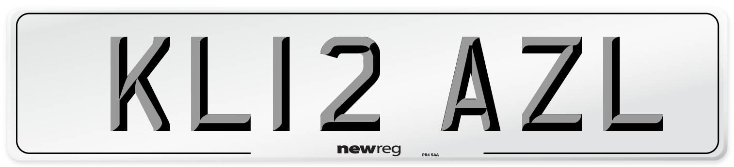 KL12 AZL Number Plate from New Reg